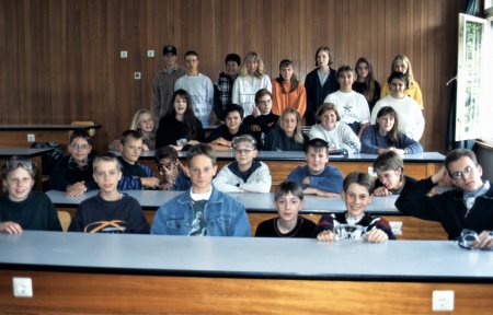 Schulklasse in den 80er Jahren